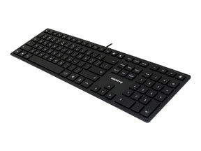 Cherry KC 6000 SLIM - Tastatur - USB - US mit Euro-Symbol