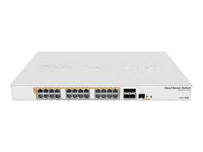 MikroTik Cloud Router Switch CRS328-24P-4S+RM - Switch - L3 - managed - 24 x 10/100/1000 (PoE)