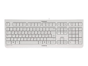 Cherry KC 1000 - Tastatur - USB - GB - Pale Gray