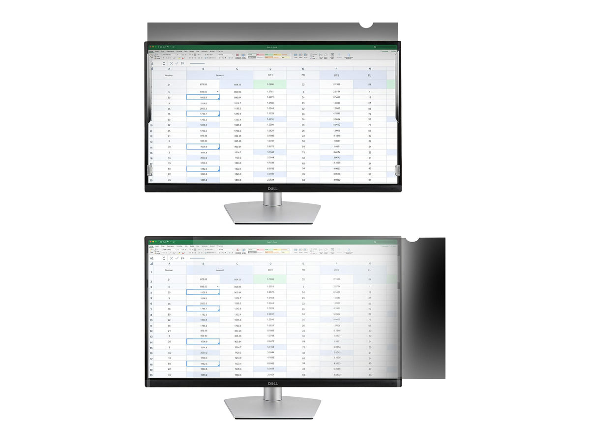 StarTech.com 23.6-inch 16:9 Computer Monitor Privacy Filter, Anti-Glare Privacy Screen with 51% Blue Light Reduction, Black-out Monitor Screen Protector w/+/- 30 deg. Viewing Angle, Matte and Glossy Sides (23669-PRIVACY-SCREEN)