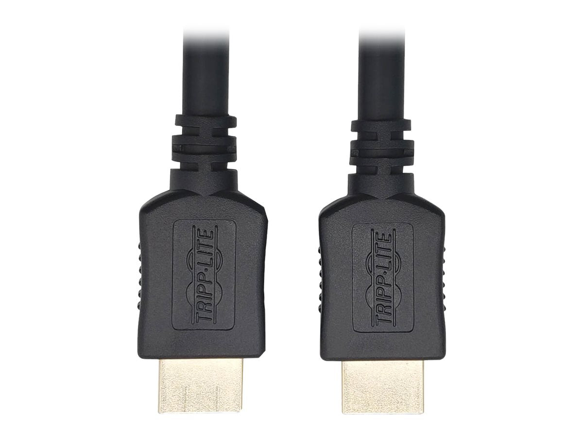 Tripp HDMI Cable 8K @ 60Hz High-Speed Dynamic HDR 4:4:4 M/M Black 10ft - Ultra High Speed - HDMI-Kabel - HDMI männlich zu HDMI männlich - 3 m - Doppelisolierung - Schwarz - unterstützt 8K UHD (7680 x 4320)