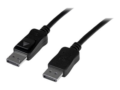 StarTech.com 10m aktives DisplayPort Kabel - Stecker/Stecker - DP auf DP Kabel - Schwarz - DisplayPort Anschlusskabel St/St - DisplayPort-Kabel - DisplayPort (M)