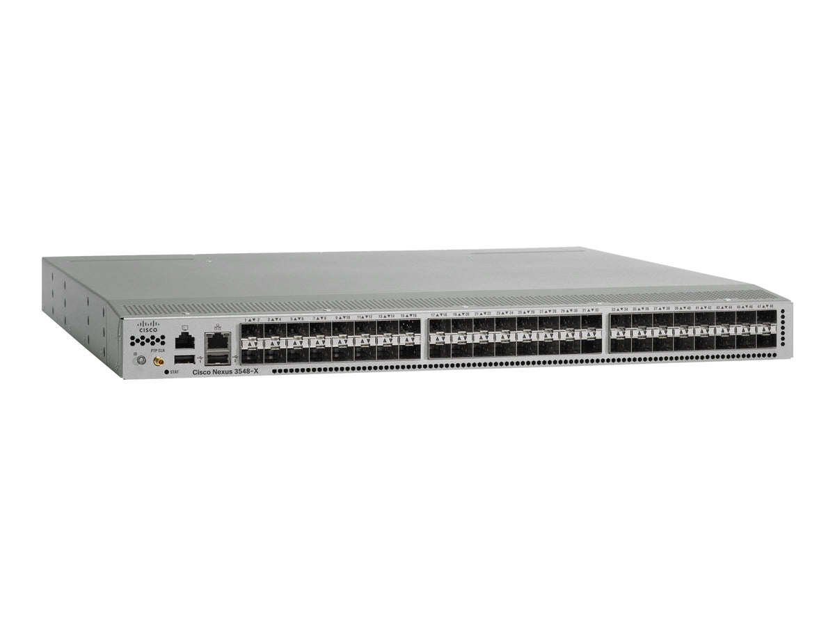 Cisco Nexus 3548 - Switch - L3 - managed - 48 x 1 Gigabit / 10 Gigabit SFP+