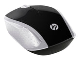 HP 200 - Maus - rechts- und linkshändig - optisch - kabellos - 2.4 GHz - kabelloser Empfänger (USB)