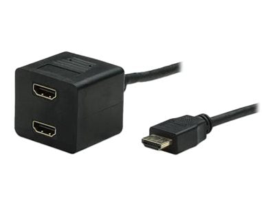 Techly Video Splitter Cable HDMI M to 2 x HDMI F