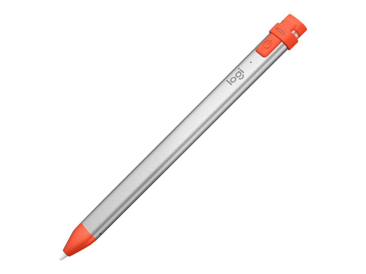 Logitech Crayon - Digitaler Stift - kabellos - Intense Sorbet - für Apple 10.2-inch iPad; 10.5-inch iPad Air (3rd generation)