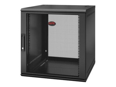 APC NetShelter WX AR112SH6 - Gehäuse - geeignet für Wandmontage - Schwarz - 12U - 48.3 cm (19")