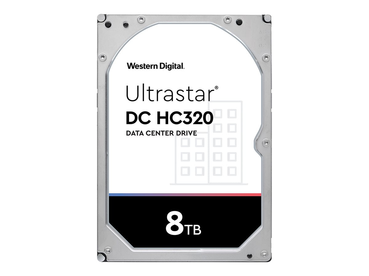 WD Ultrastar DC HC320 HUS728T8TALE6L1 - Festplatte - verschlüsselt - 8 TB - intern - 3.5" (8.9 cm)