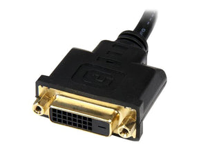 StarTech.com HDMI auf DVI Adapter 20cm -  DVI-D (25 pin)