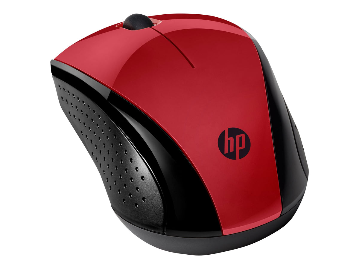 HP 220 - Maus - 3 Tasten - kabellos - 2.4 GHz - kabelloser Empfänger (USB)