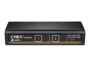 Vertiv Cybex SC820DPH - KVM-/Audio-/USB-Switch - 2 x KVM/Audio/USB