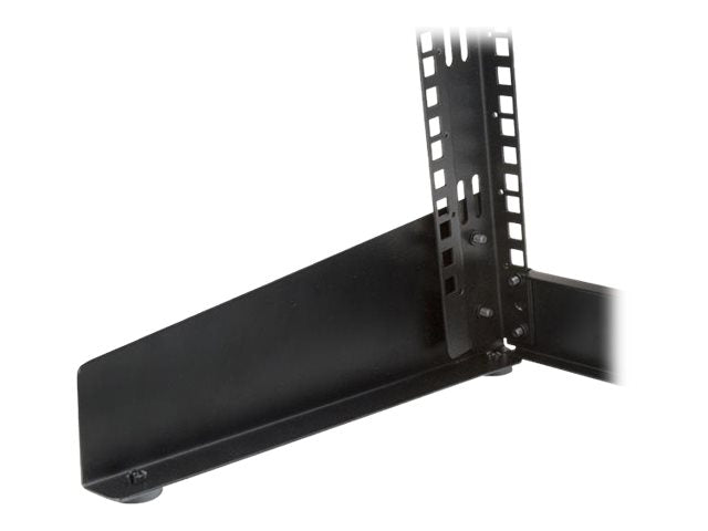 StarTech.com RK8OD Desktop Rack (8 HE - 2 Post Open Frame Rack) Schwarz