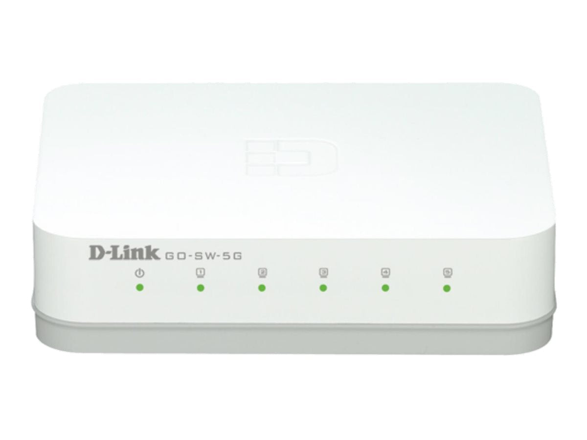 D-Link GO-SW-5G - Switch - unmanaged - 5 x 10/100/1000