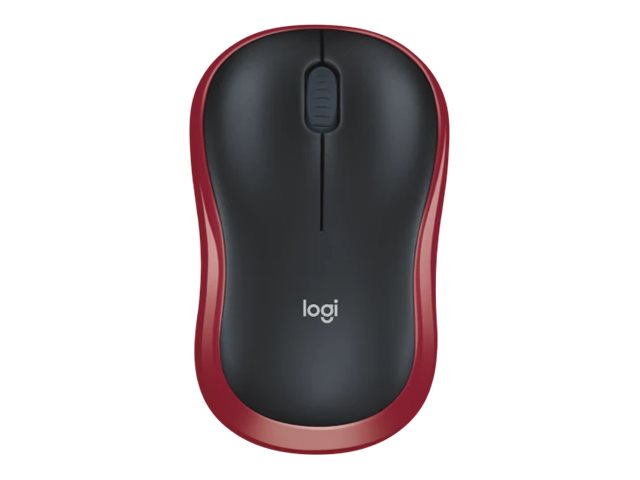 Logitech M185 - Maus - optisch - kabellos - 2.4 GHz - kabelloser Empfänger (USB)