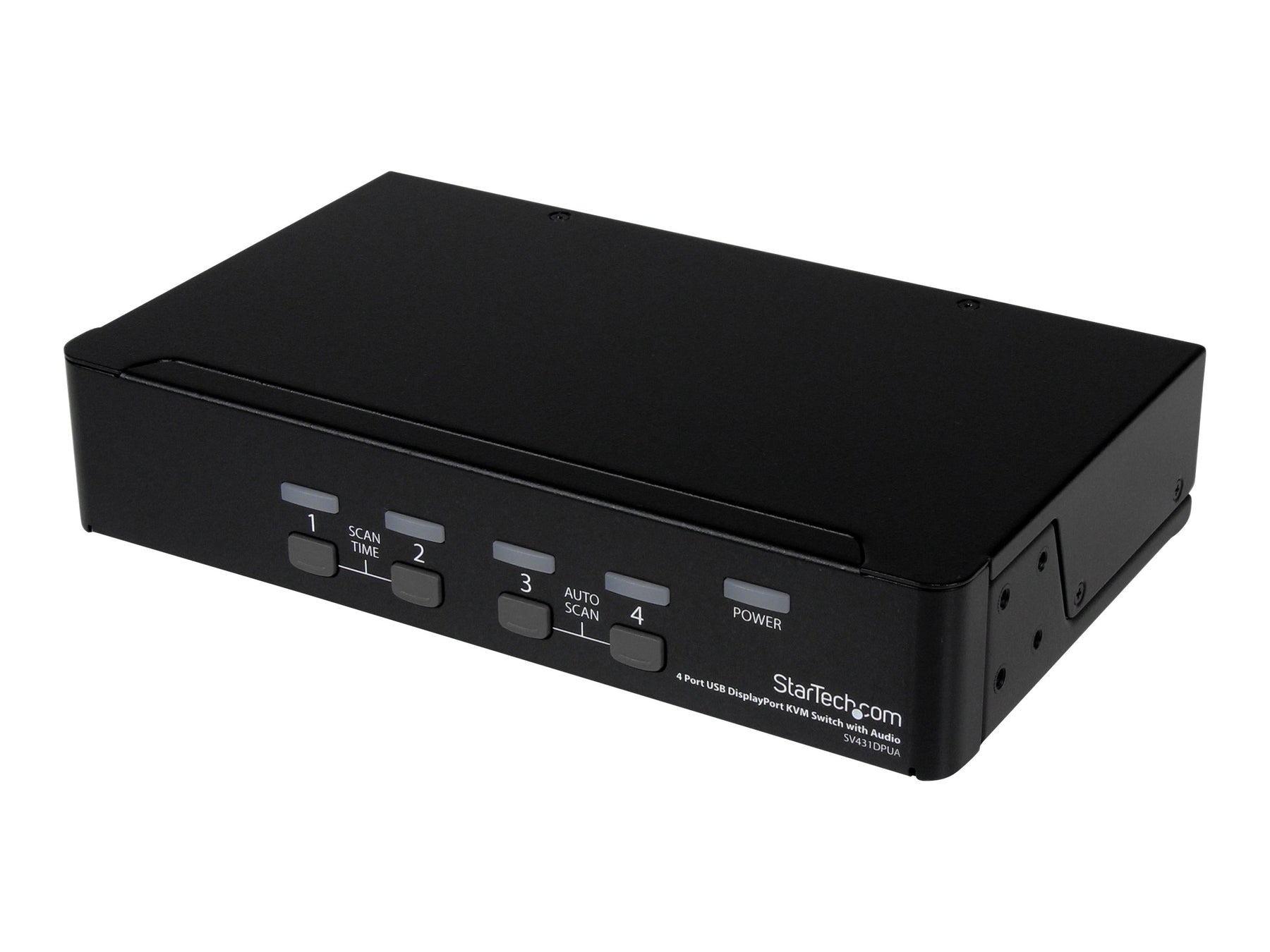 StarTech.com 4 Port DisplayPort USB KVM Switch mit Audio