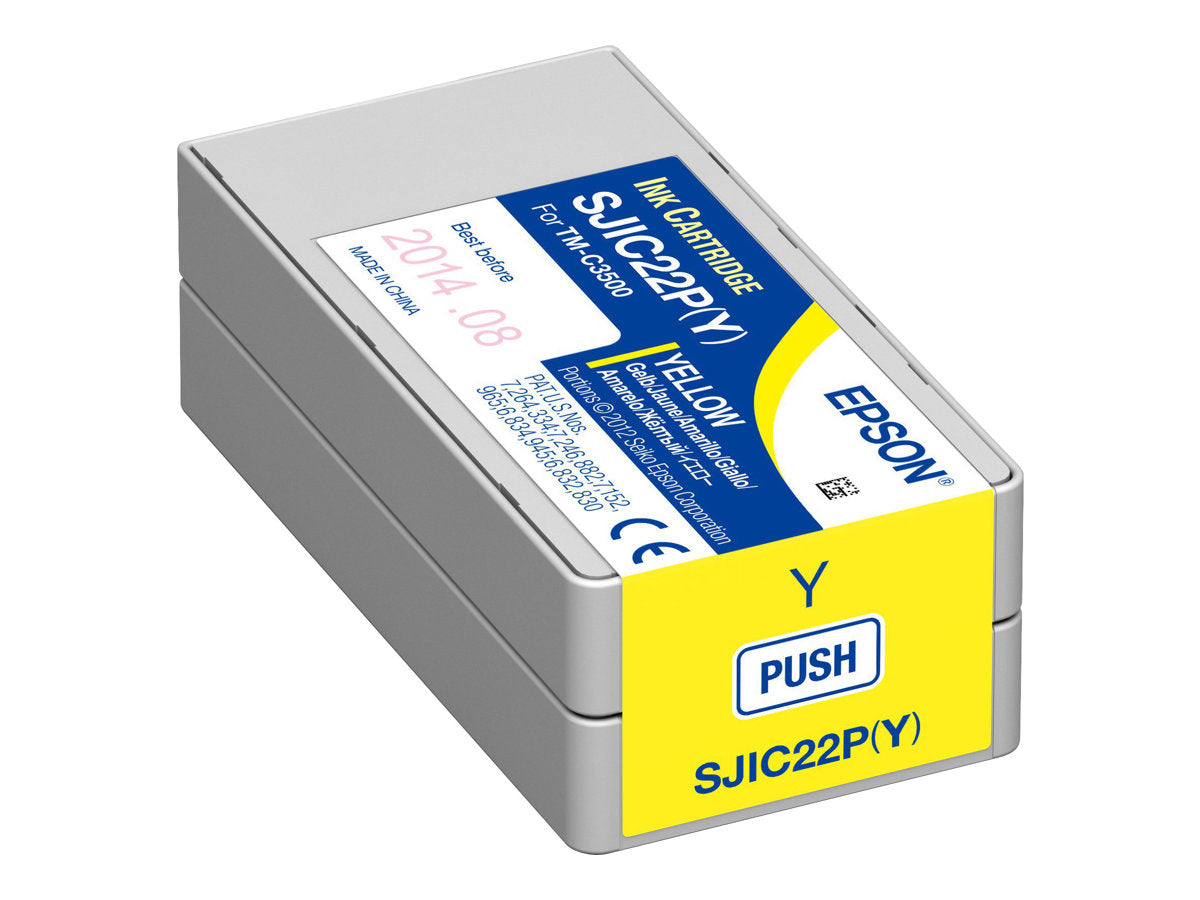 Epson SJIC22P(Y) - Gelb - Original - Tintenpatrone