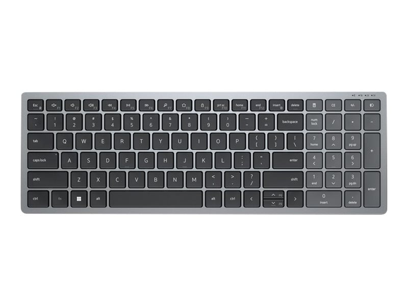 Dell KB740 - Tastatur - compact, multi device