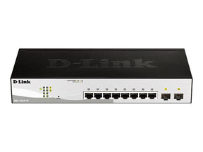 D-Link DGS 1210-10 - Switch - Smart - 8 x 10/100/1000 + 2 x Gigabit SFP