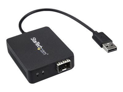 StarTech.com USB 2.0 auf LWL Konverter - Offener SFP - USB 2.0 100Mbit/s Ethernet Netzwerk Adapter - Windows / Mac / Linux - SFP Adapter - Netzwerkadapter - USB 2.0 - SFP (mini-GBIC)