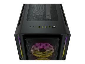 Corsair iCUE 5000T RGB - Mid tower - E-ATX - Seitenteil mit Fenster (gehärtetes Glas)