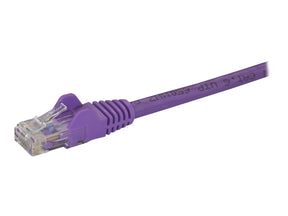 StarTech.com 5m Cat6 Snagless RJ45 Ethernet Netzwerkkabel - Lila - 5m Cat 6 UTP Kabel - Patch-Kabel - RJ-45 (M)