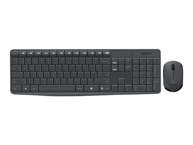 Logitech MK235 - Tastatur-und-Maus-Set - kabellos