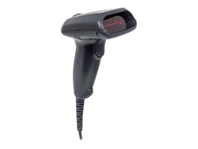 Manhattan Laser Handheld Barcode Scanner, USB, 300mm Scan Depth, Standard Housing, Cable 1.5m, Max Ambient Light 5,000 lux (sunlight)