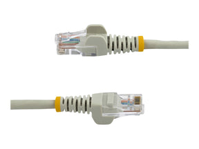 StarTech.com 15m Cat5e Snagless RJ45 UTP Patchkabel - Cat 5e Netzwerkkabel 15 m - Grau - Patch-Kabel - RJ-45 (M)