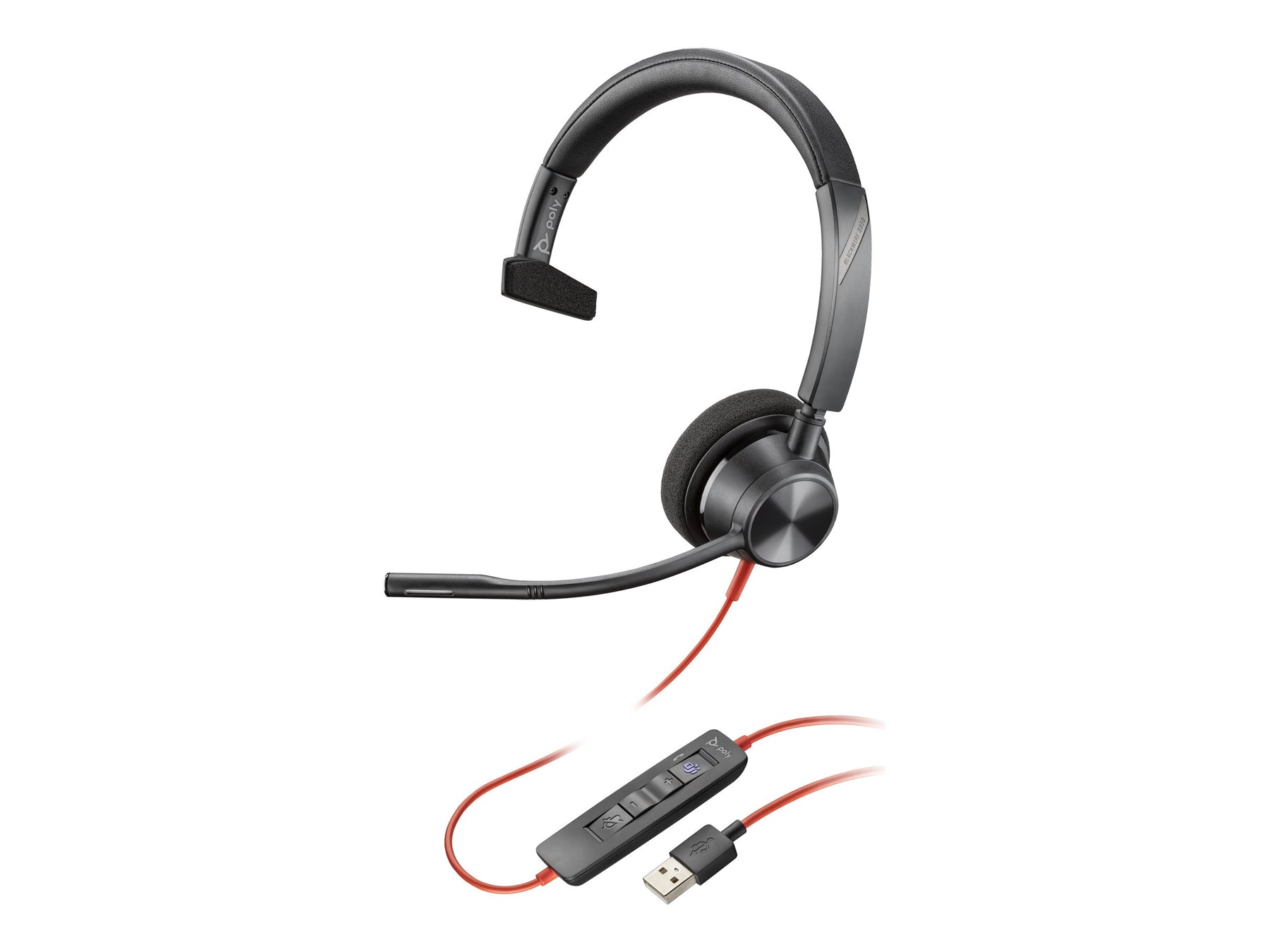 HP Poly Blackwire 3310 - Blackwire 3300 series - Headset