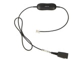 Jabra GN1216 - Headset-Kabel - Quick Disconnect Stecker zu RJ-9 männlich