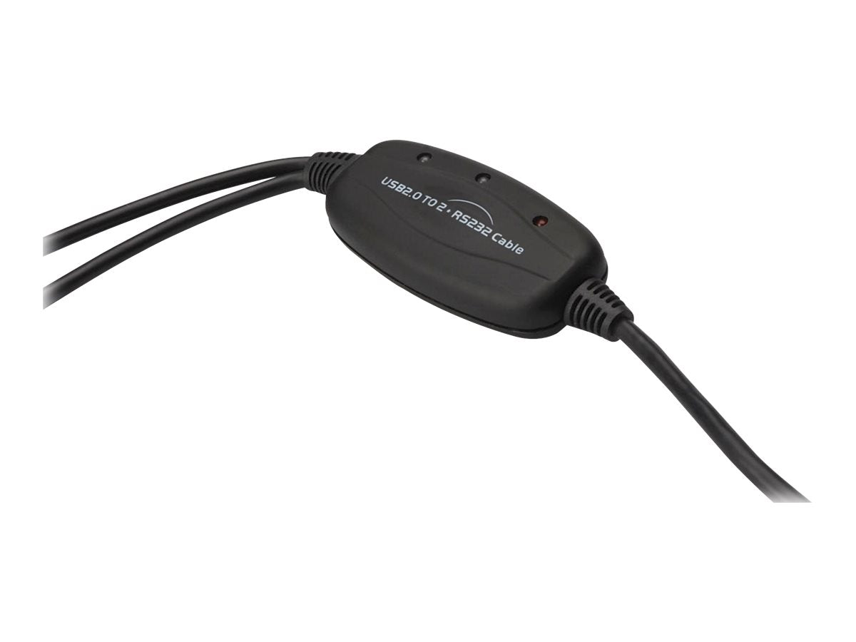 DIGITUS USB 2.0 zu 2x RS232-Kabel