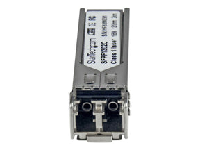 StarTech.com Cisco kompatibles 100MBit/s SFP Transceiver Modul MM LC - Mini-GBIC bis 2Km - LWL / Glasfaser Transceiver mit DDM 1310nm - SFP (Mini-GBIC)-