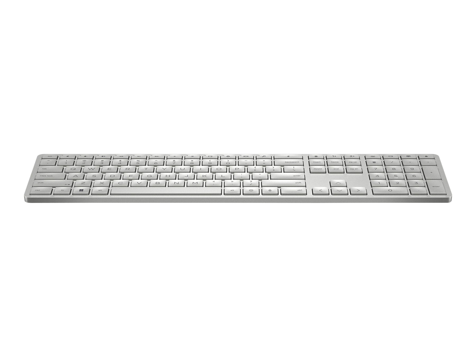 HP 970 - Tastatur - hinterleuchtet - Bluetooth, 2.4 GHz