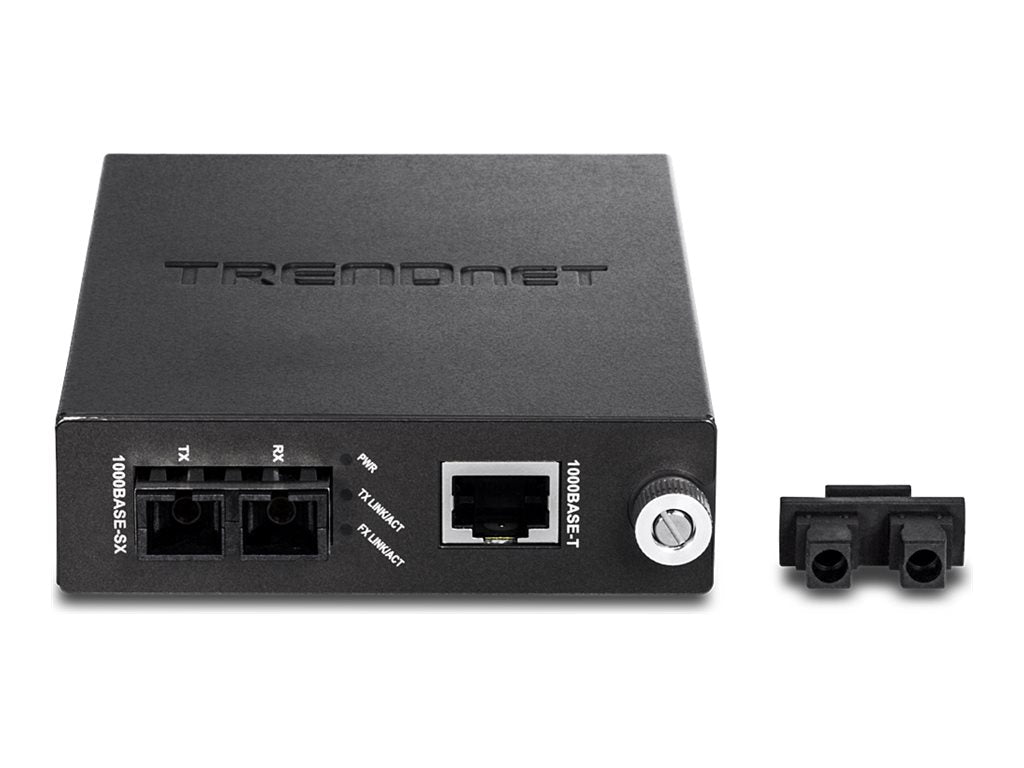 TRENDnet TFC-1000 - Medienkonverter - 1GbE - 1000Base-SX, 1000Base-T