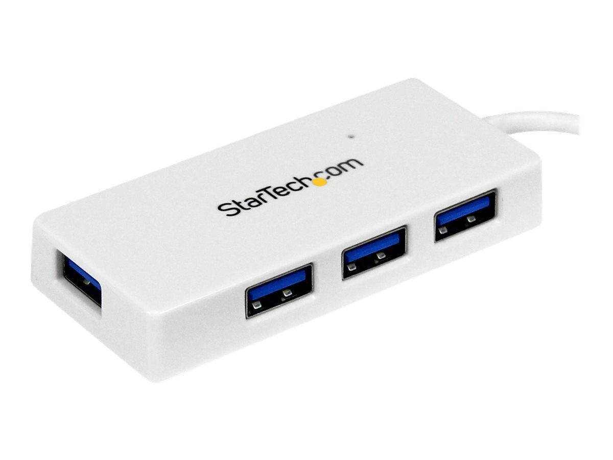 StarTech.com 4 Port USB 3.0 SuperSpeed Hub - Weiß