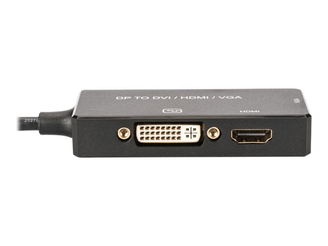 DIGITUS DisplayPort 3in1 Adapter / Konverter - DP - HDMI+DVI+VGA