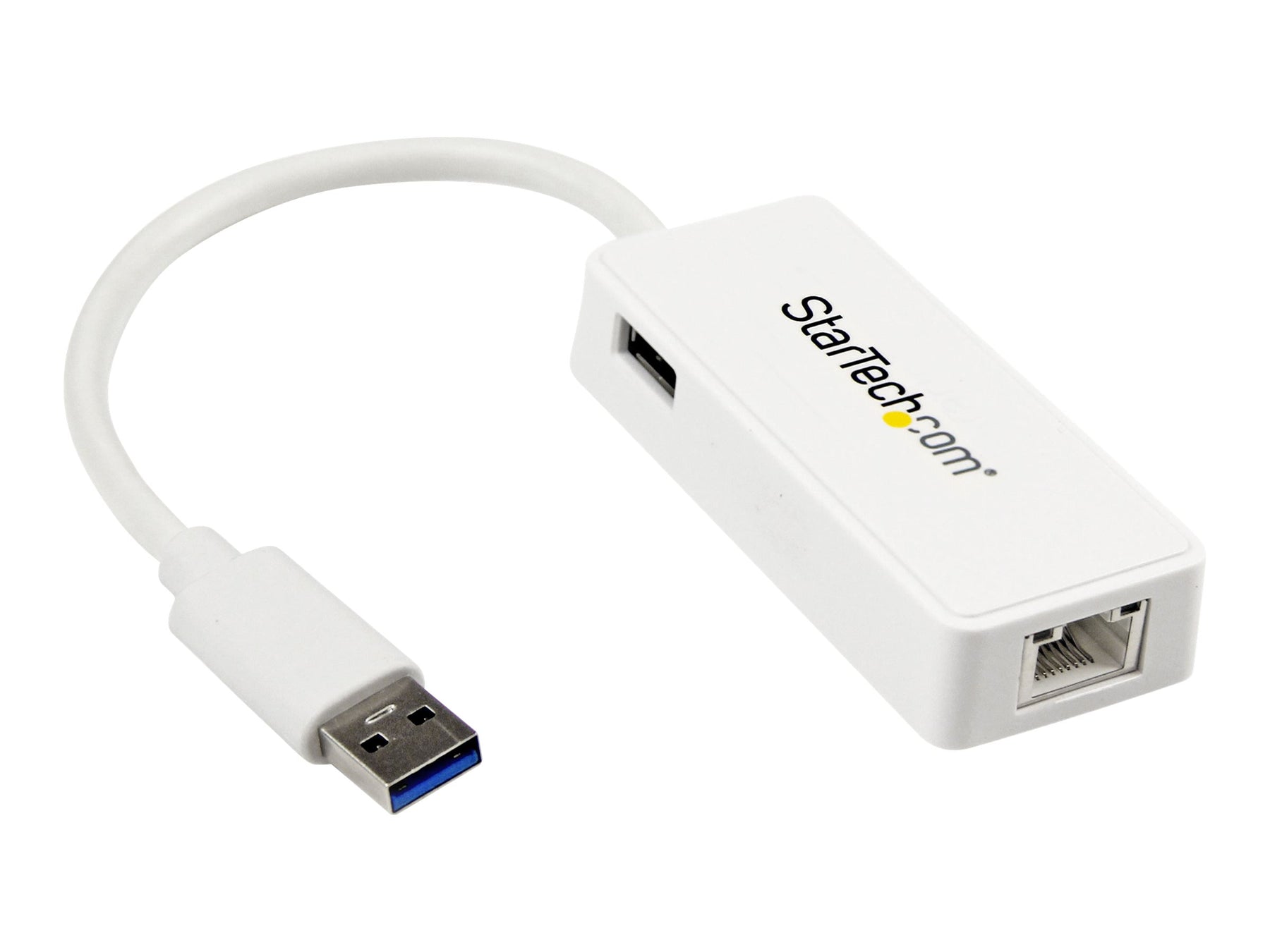 StarTech.com USB 3.0 SuperSpeed auf Gigabit Ethernet Lan Adapter mit USB Port