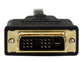 StarTech.com 1m Mini HDMI auf DVI Kabel - mini HDMI Typ-C / DVI-D Adapterkabel - St/St - Videokabel - DVI-D (M)