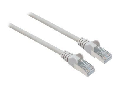 Intellinet Network Patch Cable, Cat6A, 2m, Grey, Copper, S/FTP, LSOH / LSZH, PVC, RJ45, Gold Plated Contacts, Snagless, Booted, Polybag - Patch-Kabel - RJ-45 (M)