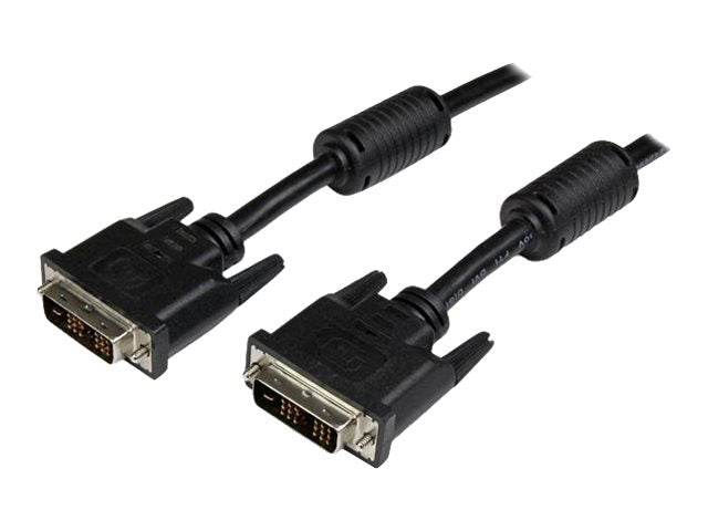 StarTech.com 1m DVI-D Single Link Kabel - St/St - DVI Monitorkabel - 1920x1200 - DVI Verbindungskabel/Anschlusskabel - Schwarz - DVI-Kabel - Single Link - DVI-D (M)