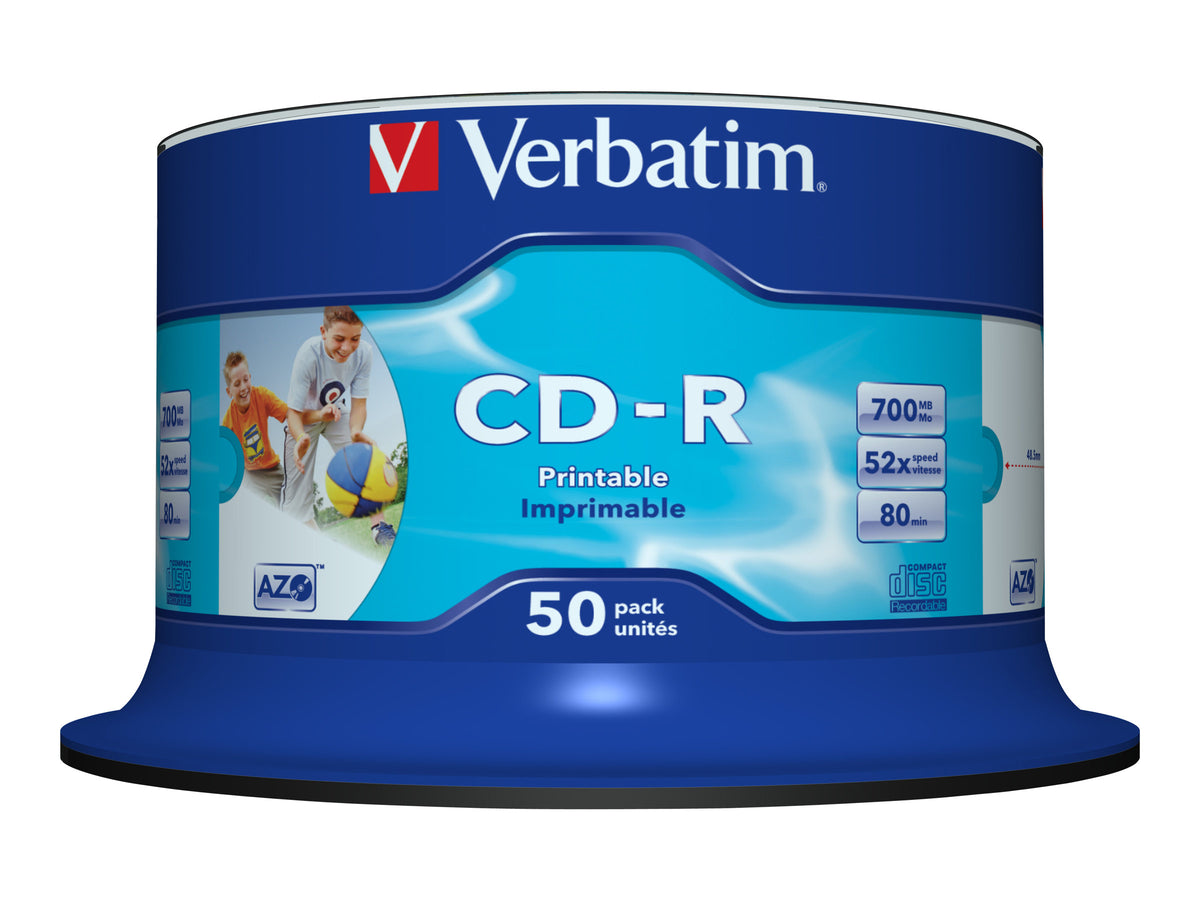 Verbatim DataLifePlus - 50 x CD-R - 700 MB 52x