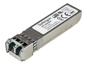 StarTech.com SFP-10GBASE-SR-ST Transceiver Modul (SFP+ Module, 10GBase-SR Cisco kompatibel, Glasfaser, 850nm, LC Multimode mit DDM)