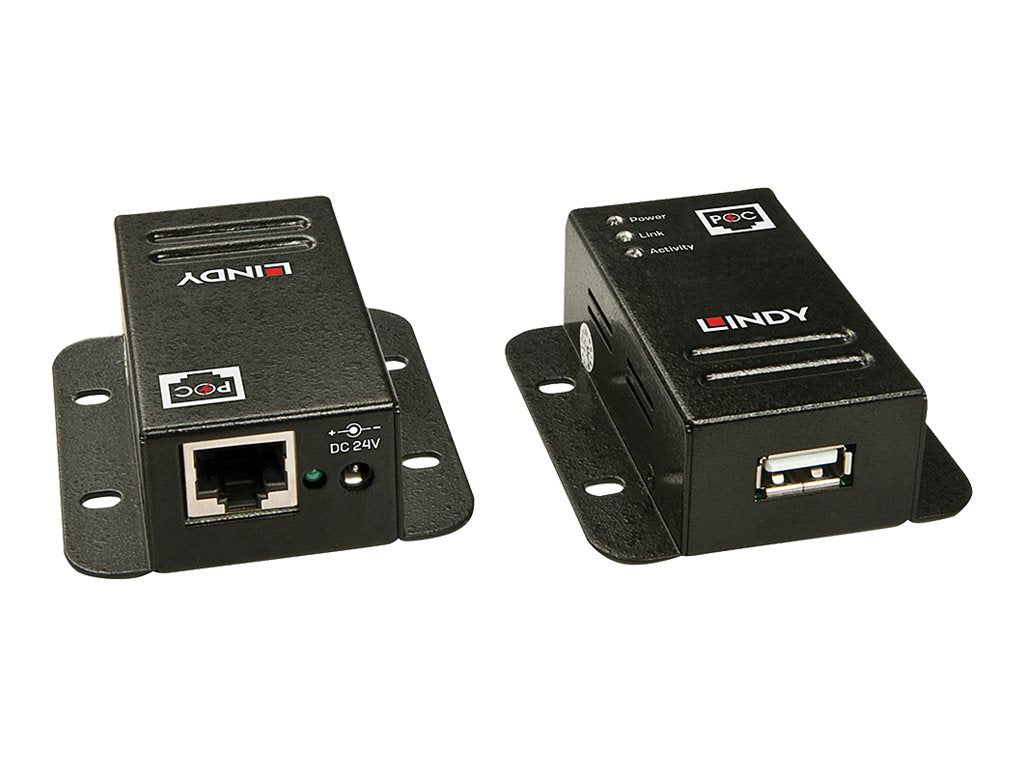 Lindy USB 2.0 Cat.5 Extender With Power Over