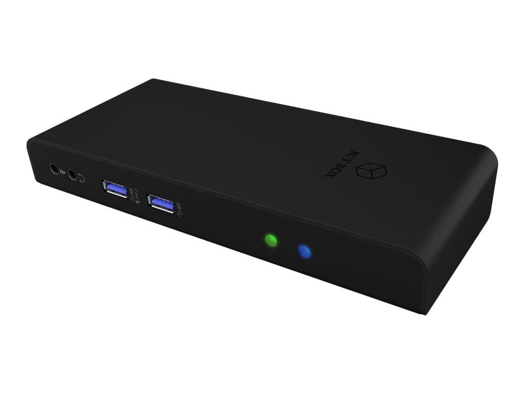 ICY BOX IB-DK2251AC - Dockingstation - USB-C / USB 3.0