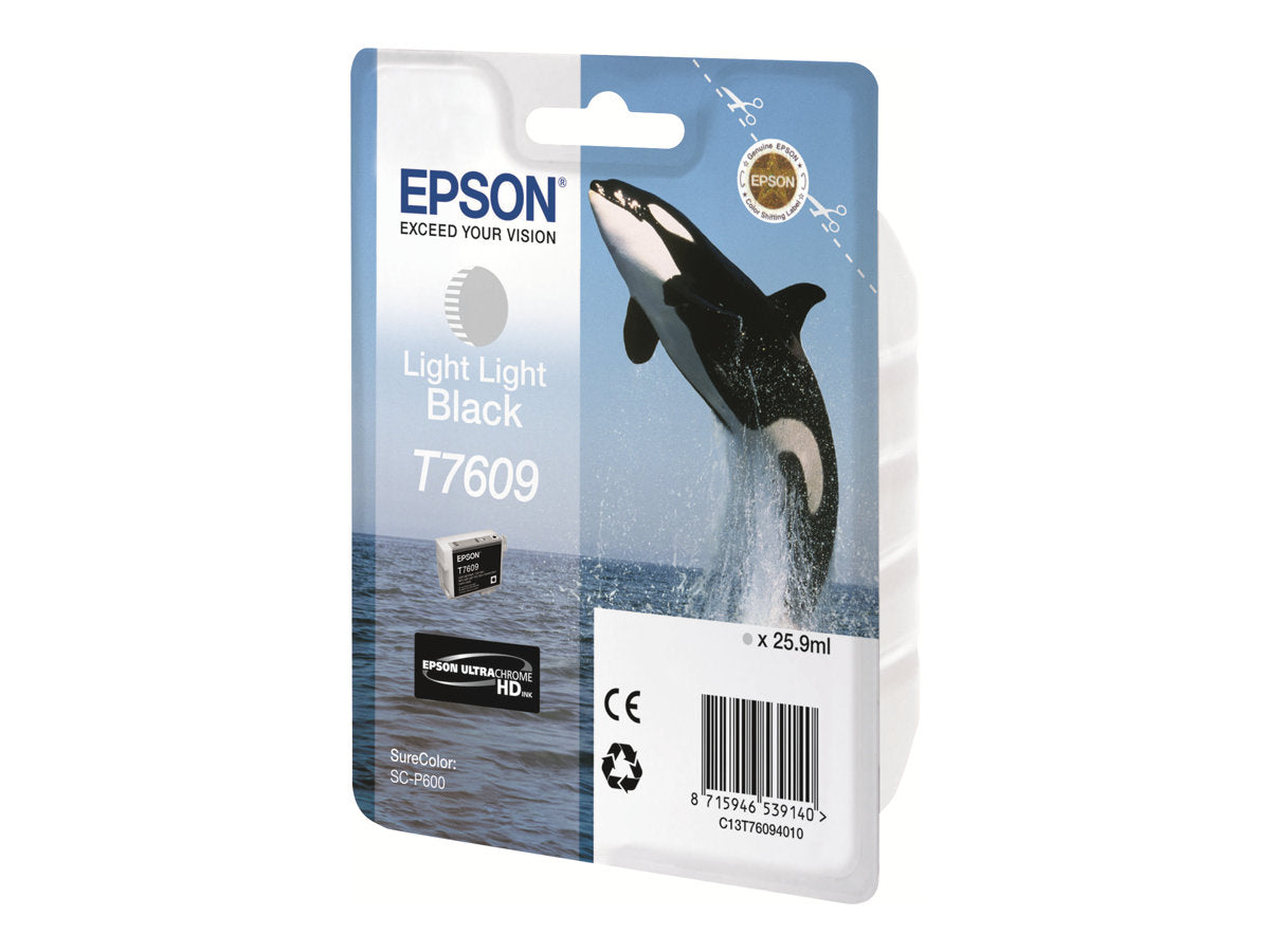 Epson T7609 - 26 ml - Light Light Black - Original