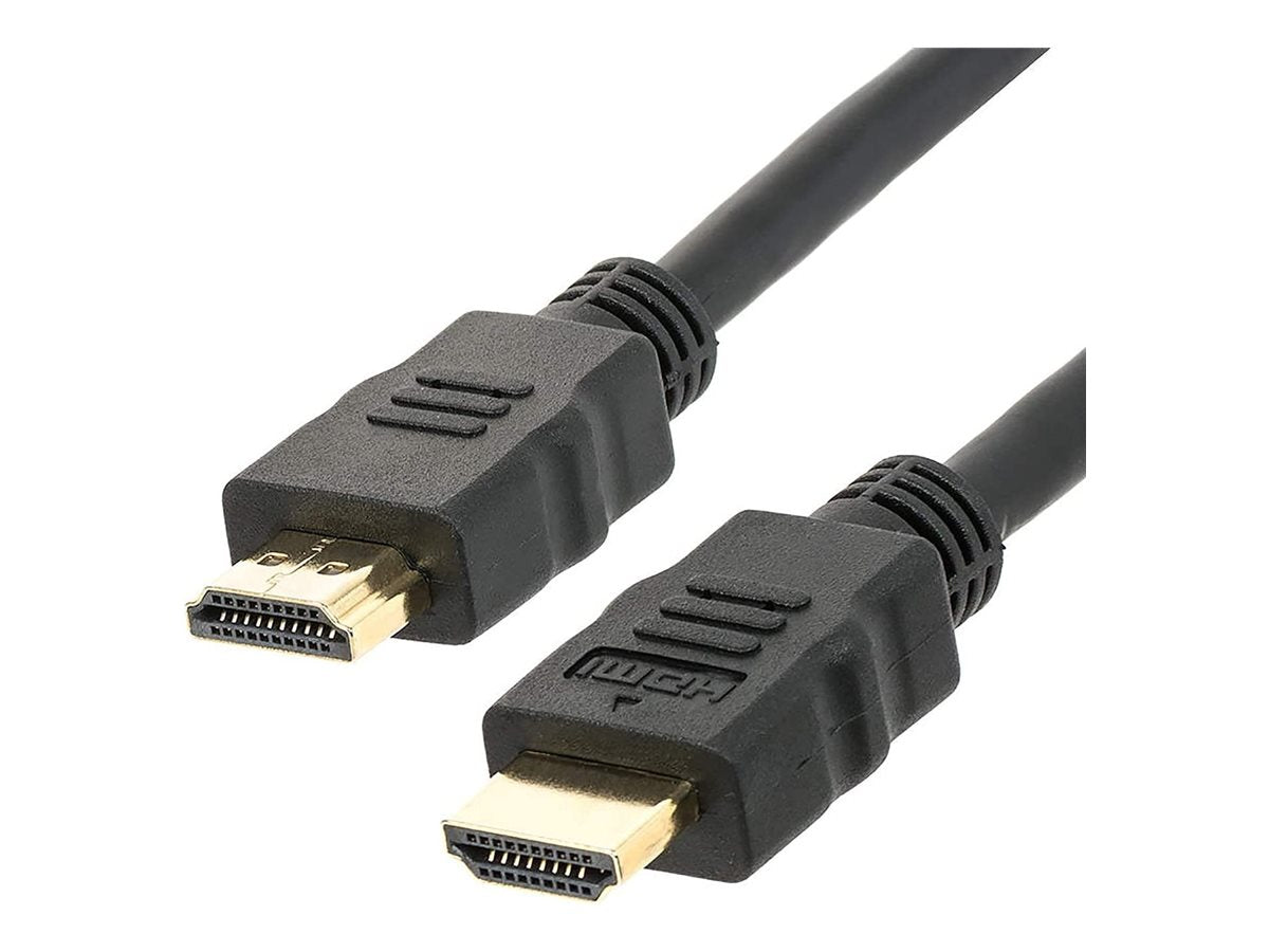 IC Intracom TECHly - Highspeed - HDMI-Kabel mit Ethernet - HDMI männlich zu HDMI männlich - 5 m - Schwarz - bi-direktional, unterstützt 4K 24 Hz (4096 x 2160)