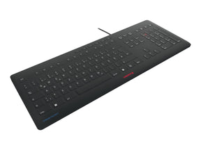 Cherry STREAM - Tastatur - USB - Deutsch - Tastenschalter: CHERRY SX