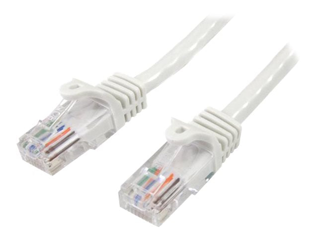 StarTech.com 10m Cat5e Ethernet Netzwerkkabel Snagless mit RJ45 - Cat 5e UTP Kabel - Weiß - Patch-Kabel - RJ-45 (M)