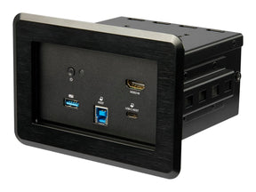 StarTech.com Single-Module Conference Table Connectivity Box-Customizable