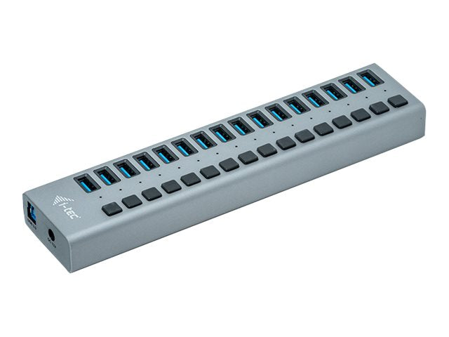 i-tec USB 3.0 Charging HUB 16 port + Power Adapter 90 W